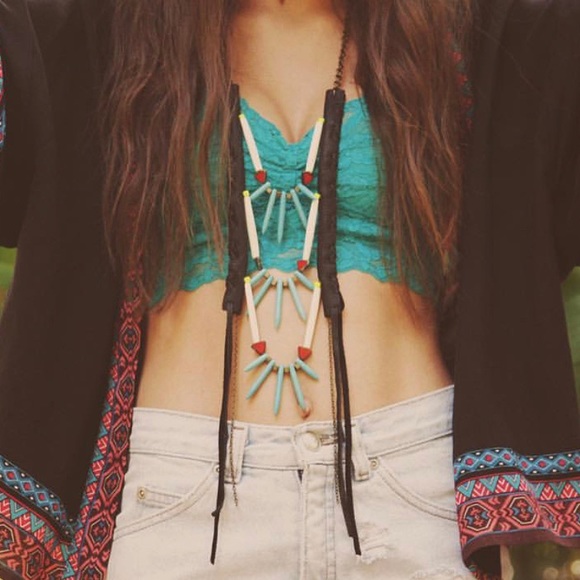 Love + Leather Point It Out Necklace - Picture 7 of 8